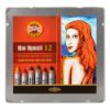 Picture of Wax Aquarell Colour Pencil Tin Of 12