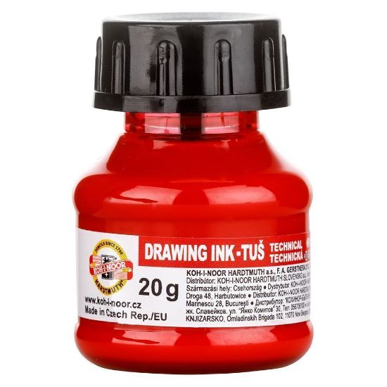 Picture of Drawing Ink 20G Red 
