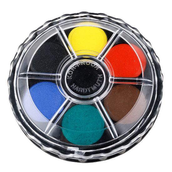 Picture of Round Water Colours 6 Tablets