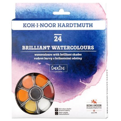 Picture of Brilliant Water Colours 24 Set