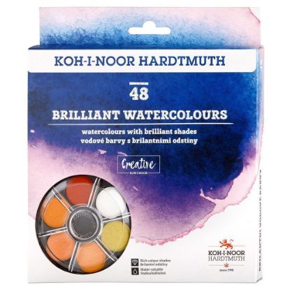 Picture of Brilliant Water Colours 48 Set
