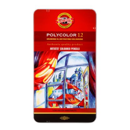 Picture of Polycolor Pencil 12Pcs Tin Set 