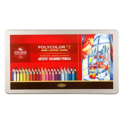 Picture of Polycolor Pencil 72Pcs Tin Set 