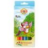 Picture of School Coloured Pencils 24Pcs Box