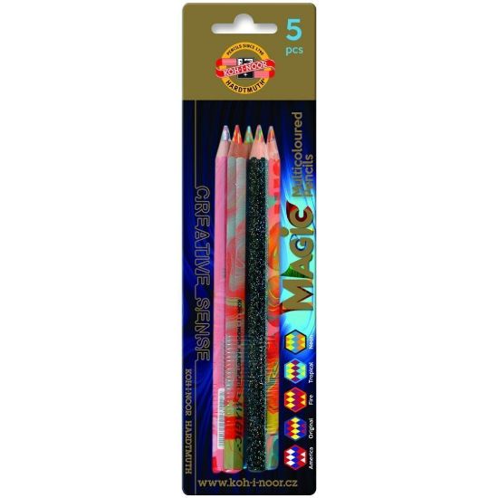 Picture of Magic Colour Pencils Set Of 5