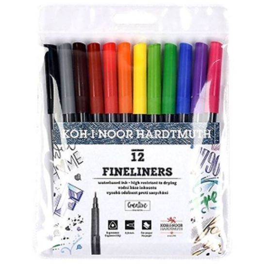 Picture of Fineliners Set Of 12 - 0.3Mm