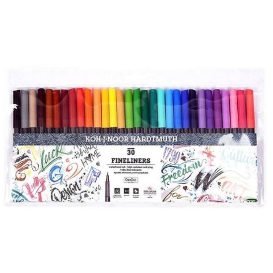 Picture of Fineliners Set Of 30 - 0.3Mm