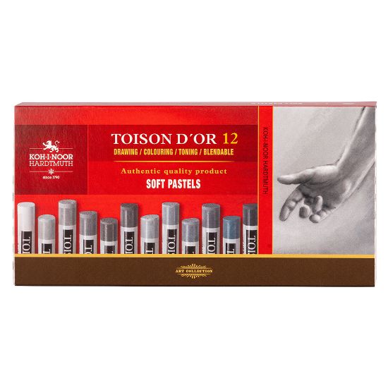 Picture of Toison D'or Soft Pastel Greys Set Of 12 