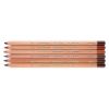 Picture of Artist Soft Pastel Pencils 6Pcs Brown Shades
