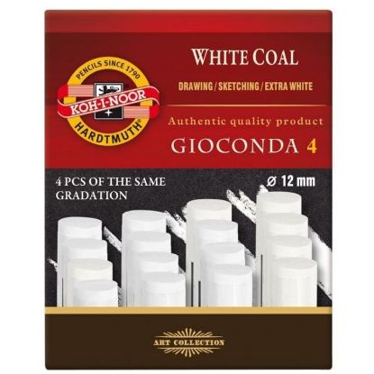 Picture of White Coal Soft Round 4Pcs