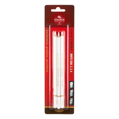 Picture of White Coal Pencils 3Pcs