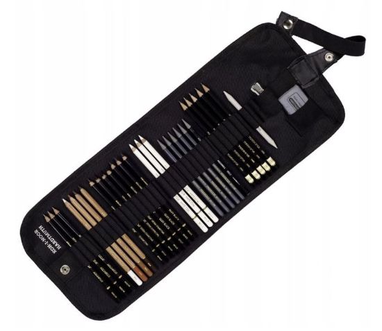 Picture of Artist Roll Sketching Pencil Case 31Pcs