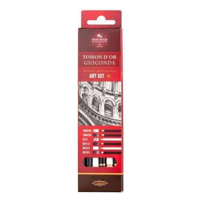 Picture of Mini Art Set 6Pcs Graphite And Charcoal