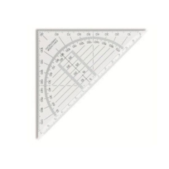 Picture of Set Square -Protractor 45/113