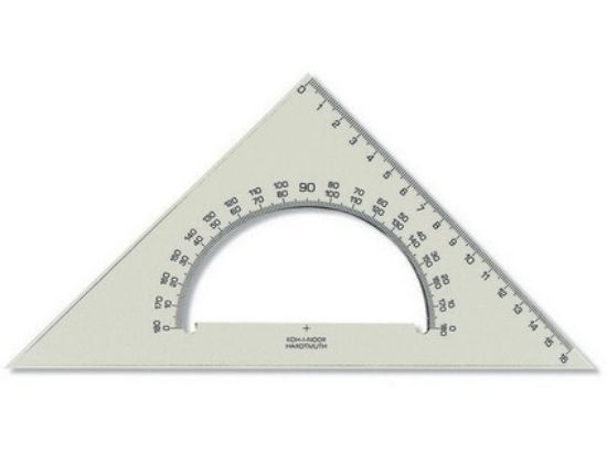 Picture of Set Square- Protractor  45/177