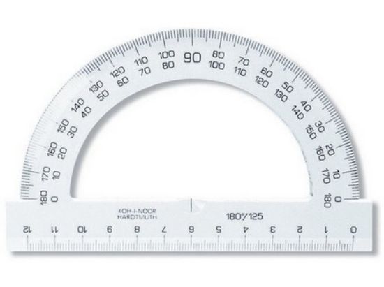 Picture of Protractor 180/125