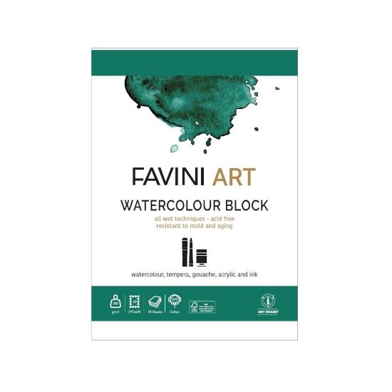 Picture of Favini W/C 60% 300Gsm A3 10Sht