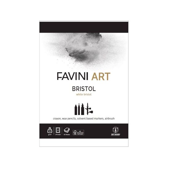 Picture of Favini Bristol 200Gsm A3 20Sht