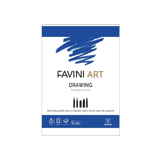 Picture of Favini Drawing 200Gsm A4 20Sht
