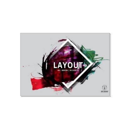 Picture of Layout Pad A4 80Gsm 50Sht