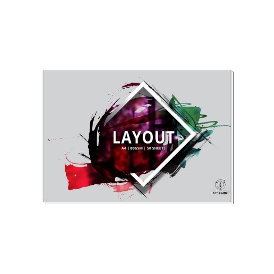 Picture of Layout Pad A4 80Gsm 50Sht