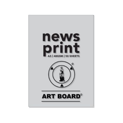 Picture of News Print Pad A3 48Gsm 50Sht