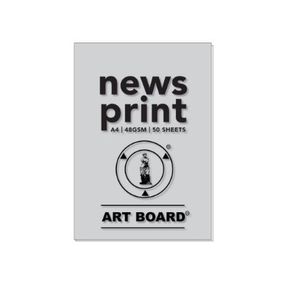 Picture of News Print Pad A4 48Gsm 50Sht