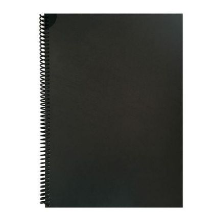 Picture of Visual Jotter Black A4 160Gsm 25Sht