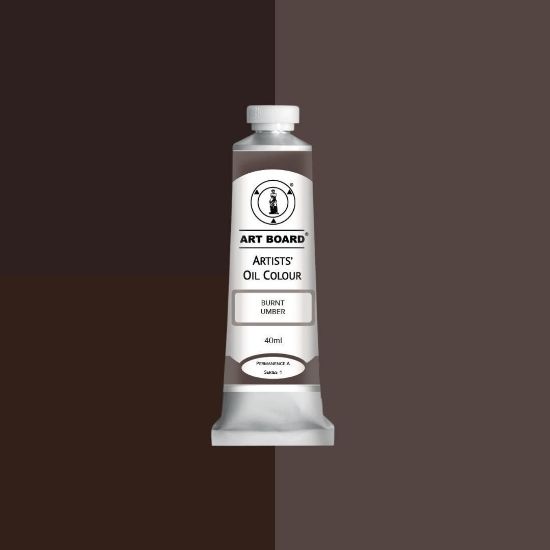 Picture of Artists Oil 40Ml Burnt Umber 