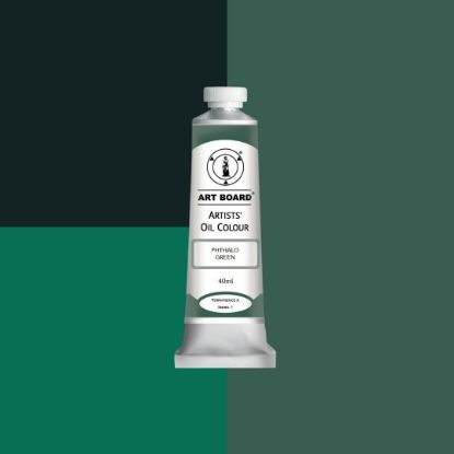 Picture of Artists Oil 40Ml Phthalo Green