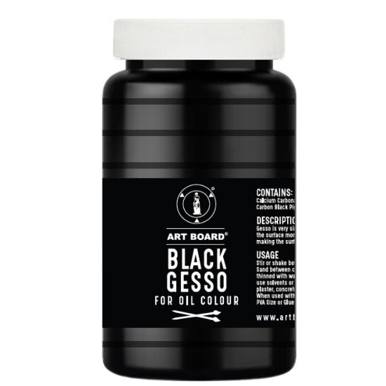Picture of Artists Black Gesso 1Litre