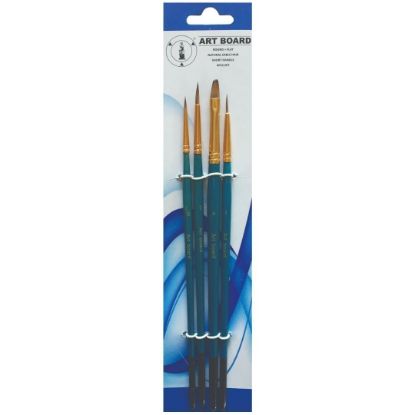 Picture of Art Board Natural Sable 4Pcs Set