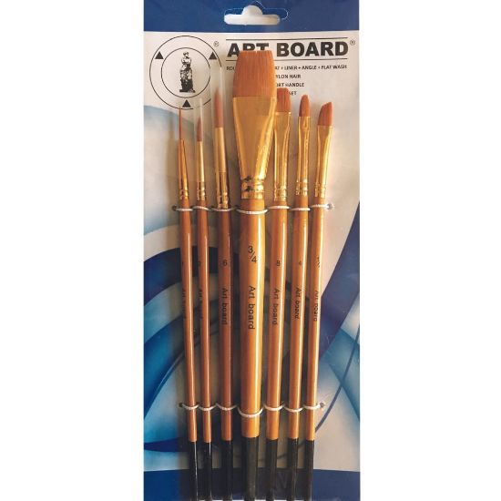 Picture of Art Board Golden Taklon 7Pcs Set