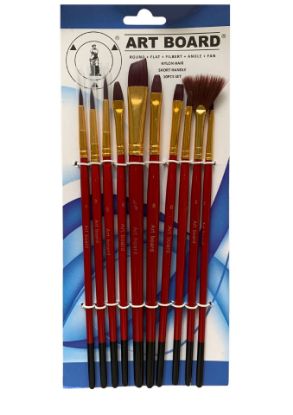 Picture of Art Board Brown Nylon 10Pcs Set