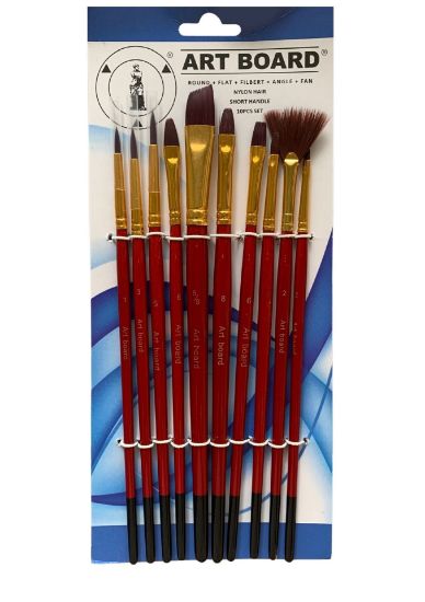 Picture of Art Board Brown Nylon 10Pcs Set