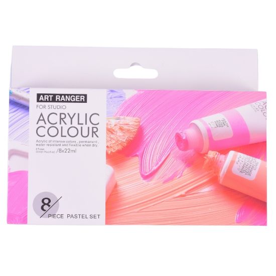 Picture of Art Ranger Acrylic Set Pastel Colours 8X22ml