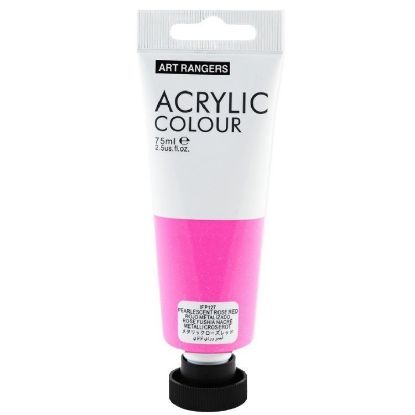 Picture of Acrylic 75Ml Pearl Rose Red 