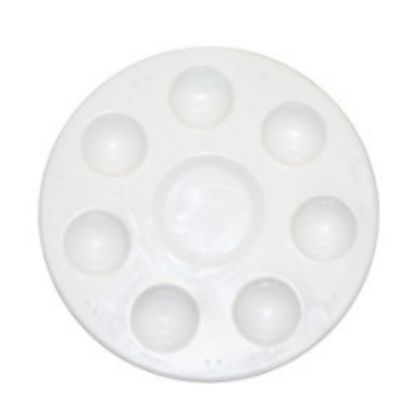 Picture of Plastic Palette 8 Well Round