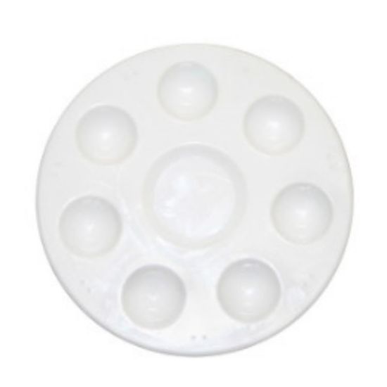 Picture of Plastic Palette 8 Well Round