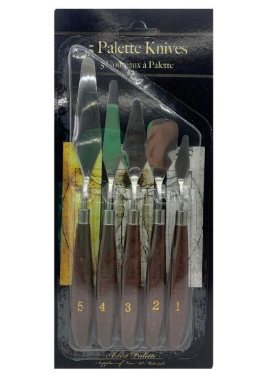 Picture of Metal Palette Knife Set 5