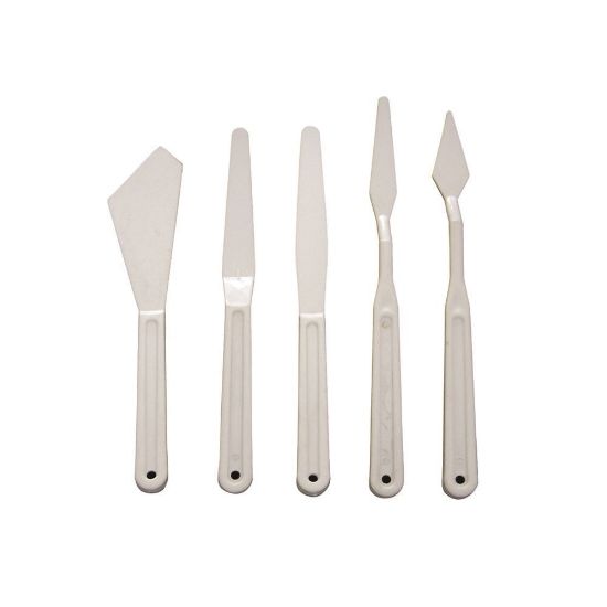 Picture of Plastic Palette Knife Set 5