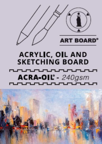 Picture of Acra-Oil Painting And Sketch Board A2