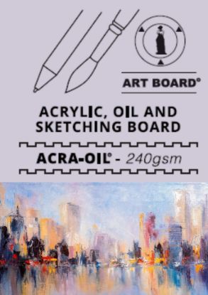 Picture of Acra-Oil Painting And Sketch Board A5