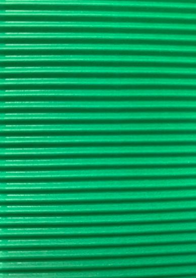 Picture of E-Flute Corrugated Board 50X70 Green