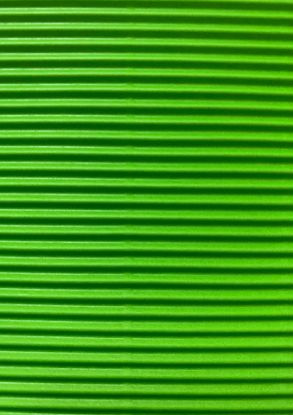 Picture of E-Flute Corrugated Board 50X70 Grass Green