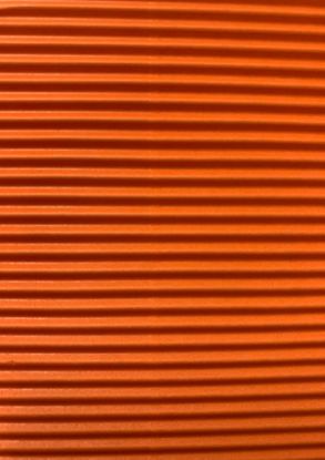 Picture of E-Flute Corrugated Board 50X70 Orange