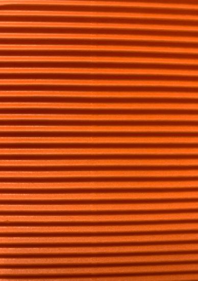 Picture of E-Flute Corrugated Board 50X70 Orange