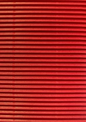Picture of E-Flute Corrugated Board 50X70 Red