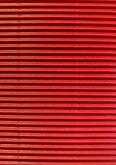 Picture of E-Flute Corrugated Board 50X70 Red