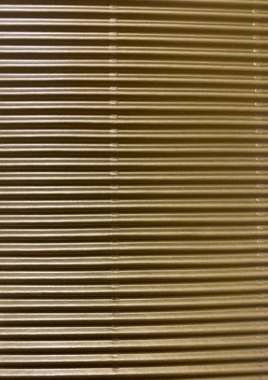 Picture of E-Flute Corrugated Board 50X70 Gold